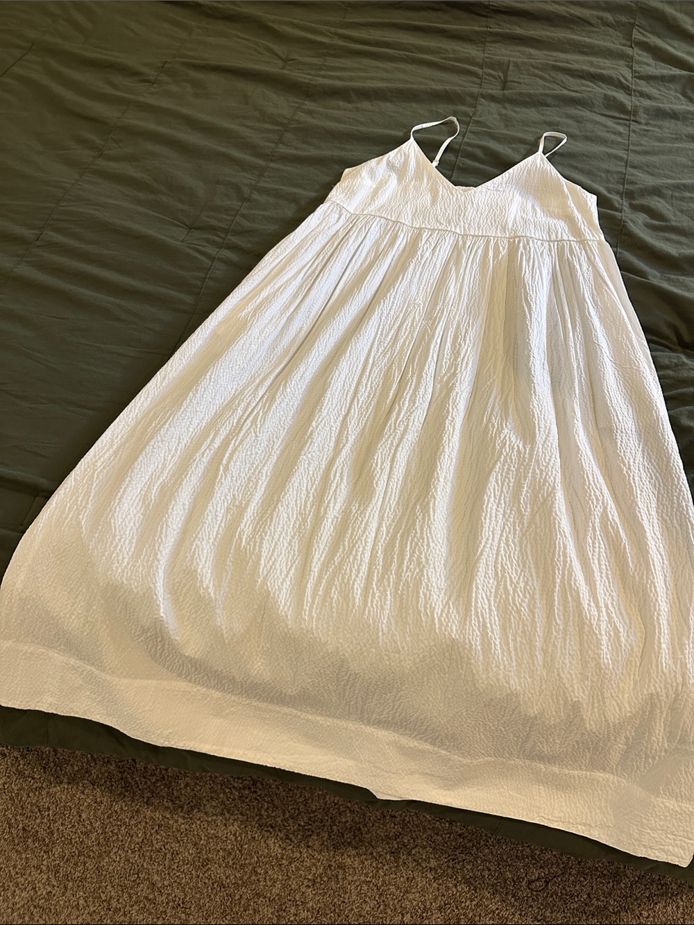 a new day White Spaghetti-Strap Maxi Dress
